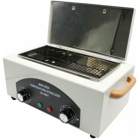 Stérilisateur Electrique Air Chaud Stérilisateur Stérilisateur De Pied Cosmétique Soin Nettoyage Appareil 1,5 L 300 W (avec Poignée) 6 Stérilisateur Electrique Air Chaud Stérilisateur Stérilisateur De Pied Cosmétique Soin Nettoyage Appareil 1,5 L 300 W (avec Poignée) – Image 4