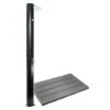 Douche Solaire 35L Avec Pomme Jet Pluie Douche De Jardin Noire Avec Plaque De Base Douche De Piscine -Trait Piscine Soldes Magasin 42844324 1