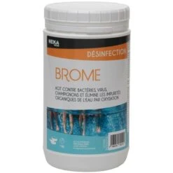 HYDRAPRO - Brome Désinfectant Pastilles 20g En Boite De 1kg