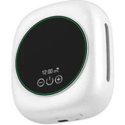 GroupM Nouveau Stérilisateur Mural Rechargeable USB, Stérilisateur à Alcool à Mesure Automatique De La Température, Pulvérisateur à Induction (blanc)