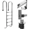 Bc-elec - PL004 Echelle De Piscine à 4 échelons En Acier Inoxydable 304SS, 183cm, Escalier Piscine à 4 Marches -Trait Piscine Soldes Magasin 47941852 1
