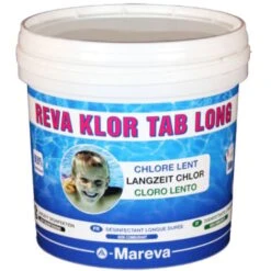 Désinfectant Longue Durée Reva-Klor Tab Long 2 MAREVA - 5kg En Galets De 500 G - 100180U