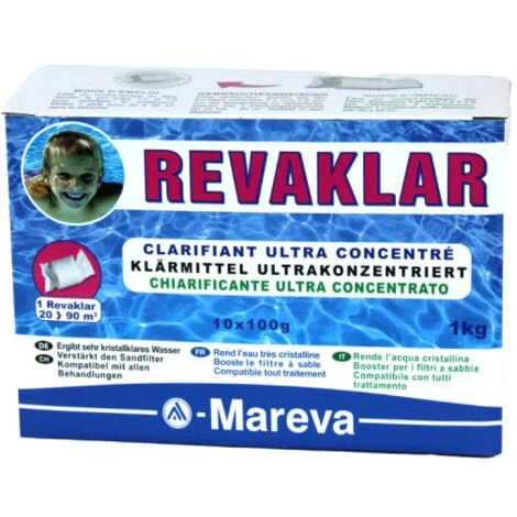 Cartouches Clarifiantes Reva-klar MAREVA - 1 Kg - 150021U 3 Cartouches Clarifiantes Reva-klar MAREVA - 1 Kg - 150021U
