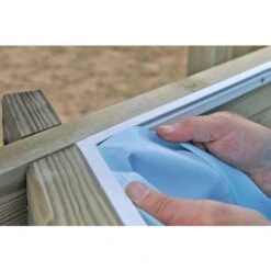 GRE Piscine Bois VANILLE 2 Ø4,00m X H: 1,17m - Bâche été à Bulles Offerte 9 GRE Piscine Bois VANILLE 2 Ø4,00m X H: 1,17m - Bâche été à Bulles Offerte -Trait Piscine Soldes Magasin 50752829 3