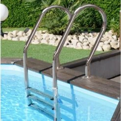 GRE Piscine Bois VANILLE 2 Ø4,00m X H: 1,17m - Bâche été à Bulles Offerte 10 GRE Piscine Bois VANILLE 2 Ø4,00m X H: 1,17m - Bâche été à Bulles Offerte -Trait Piscine Soldes Magasin 50752829 4