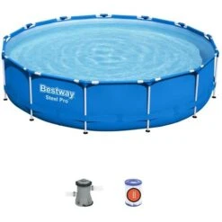 Piscine Hors Sol 3,96mx84 Cm WAIKIKI -Trait Piscine Soldes Magasin 51220255 5