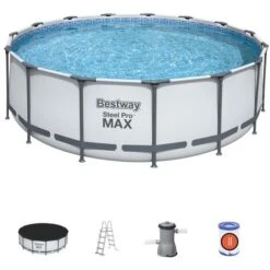 Kit Piscine Hors Sol 4,57x1,22 M HONOLULU -Trait Piscine Soldes Magasin 51220258 4