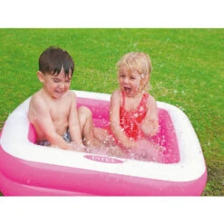 Piscine Gonflable Carrée Rose - Intex 7 Piscine Gonflable Carrée Rose - Intex -Trait Piscine Soldes Magasin 513937 3