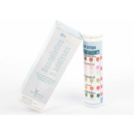 50 Bandelettes De Test SpaTime Pour Analyse Eau Spa - Bayrol 4 50 Bandelettes De Test SpaTime Pour Analyse Eau Spa - Bayrol – Image 2