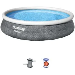 Piscine Gonflable Ronde HAWAI 10 Piscine Gonflable Ronde HAWAI -Trait Piscine Soldes Magasin 51771503 4