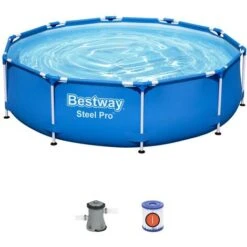 Piscine Hors Sol 3,05mx76 Cm WAIKIKI 9 Piscine Hors Sol 3,05mx76 Cm WAIKIKI -Trait Piscine Soldes Magasin 51771504 3