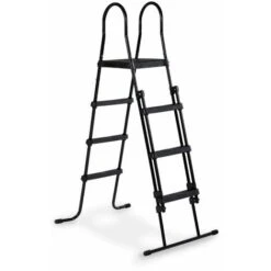 EXIT TOYS Échelle De Piscine EXIT Pour Hauteur De Cadre De 108-122cm - Noir