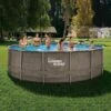 Piscine Tubulaire Rattan ø 4,57x1,22m SUMMER WAVES -Trait Piscine Soldes Magasin 53776915 1