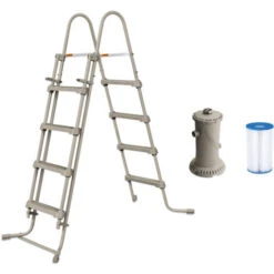 Piscine Tubulaire Rattan ø 4,57x1,22m SUMMER WAVES 8 Piscine Tubulaire Rattan ø 4,57x1,22m SUMMER WAVES -Trait Piscine Soldes Magasin 53776915 3