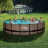 Summer Waves Piscine Tubulaire Teck ø5.49x1.22m SummerWaves 1 Summer Waves Piscine Tubulaire Teck ø5.49x1.22m SummerWaves -Trait Piscine Soldes Magasin 53800603 1