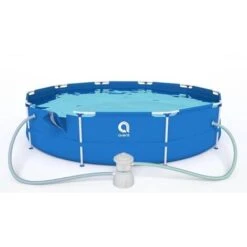 Piscine Hors-sol Tubulaire - Complète - 305x76 Cm - Avec Pompe 9 Piscine Hors-sol Tubulaire - Complète - 305x76 Cm - Avec Pompe -Trait Piscine Soldes Magasin 54331666 3