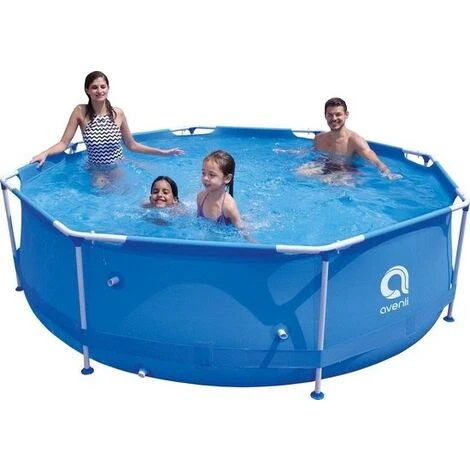 Piscine Hors-sol Tubulaire - Complète - 305x76 Cm - Avec Pompe 7 Piscine Hors-sol Tubulaire - Complète - 305x76 Cm - Avec Pompe – Image 5