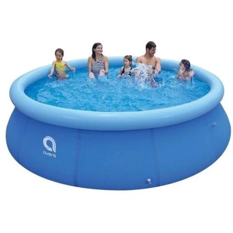 Piscine Hors-Sol Autoportante - Gonflable - 244 X 63 Cm - Avec Pompe - Ensemble Complet 5 Piscine Hors-Sol Autoportante - Gonflable - 244 X 63 Cm - Avec Pompe - Ensemble Complet – Image 3
