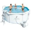 Piscine En Acier Bestway Hydrium Neptune 3,66 X 1,22 M -Trait Piscine Soldes Magasin 54729954 1