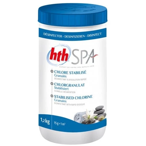 Hth - Spa CHLORE STABILISE Granulés - 1,2kg - 00218515 3 Hth - Spa CHLORE STABILISE Granulés - 1,2kg - 00218515