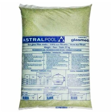 Lit Filtrant En Verre ECO 3,0 - 7,0 Mm, Sac De 25 Kg 3 Lit Filtrant En Verre ECO 3,0 - 7,0 Mm, Sac De 25 Kg