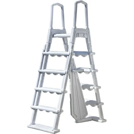 GRE Escalier Pour Piscine Hors-sol 2x4 Marches De Sécurité 3 GRE Escalier Pour Piscine Hors-sol 2x4 Marches De Sécurité