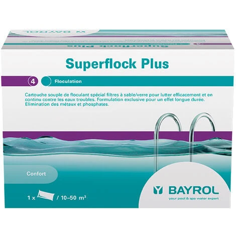 Bayrol - SUPERFLOCK PLUS - 1kg - 2295292 3 Bayrol - SUPERFLOCK PLUS - 1kg - 2295292