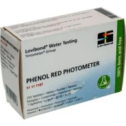 Boîte Réactifs Phenol Red Pour Photomètre 250 Unités Lovibond
