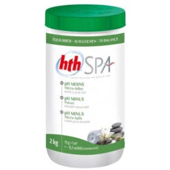 HTH Spa - Micro-billes PH Moins 2kg