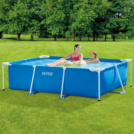 Piscine Tubulaire INTEX Metal Frame Junior - 220x160x65cm 5 Piscine Tubulaire INTEX Metal Frame Junior - 220x160x65cm – Image 3