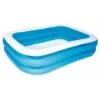 Piscine Familiale Rectangulaire - 201 X 150 X 51 Cm - Bleu - Livraison Gratuite -Trait Piscine Soldes Magasin 57799824 1