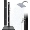 AREBOS Douche Solaire 40L Avec Couvercle Avec Thermomètre Intégré Noir Pommeau De Douche Pivotant Douchette Mobile Douche De Pied 2 AREBOS Douche Solaire 40L Avec Couvercle Avec Thermomètre Intégré Noir Pommeau De Douche Pivotant Douchette Mobile Douche De Pied -Trait Piscine Soldes Magasin 57911401 1