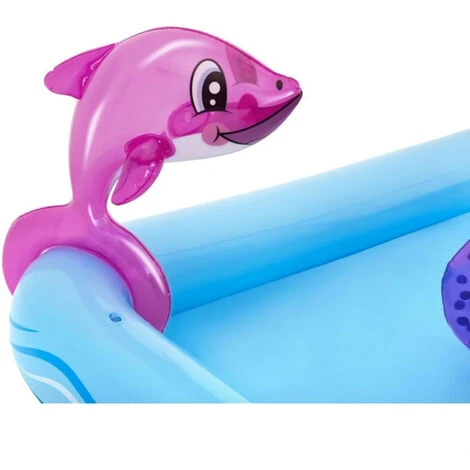 BESTWAY Aire De Jeux Pataugeoire Fantastic Aquarium 239 X 206 X 86 Cm Avec Fontaine 4 BESTWAY Aire De Jeux Pataugeoire Fantastic Aquarium 239 X 206 X 86 Cm Avec Fontaine – Image 2