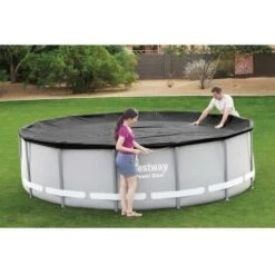Bestway Bâche Ronde ø427 Cm - 58248 10 Bestway Bâche Ronde ø427 Cm - 58248 -Trait Piscine Soldes Magasin 58675964 4