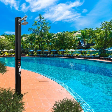 Douche Solaire Argent/noir 35 Litres Oskar 6 Douche Solaire Argent/noir 35 Litres Oskar – Image 4