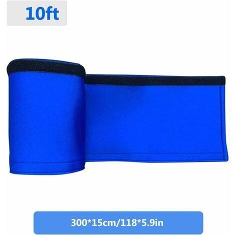 Couvertures De Main Courante De Piscine -Couvertures De Rail D'échelle De Piscine Couvertures Bleues De Poignée De Rail Pour La Main Courante De Piscine, Outil De Main Courante De Sécurité LO-Ron 4 Couvertures De Main Courante De Piscine -Couvertures De Rail D'échelle De Piscine Couvertures Bleues De Poignée De Rail Pour La Main Courante De Piscine, Outil De Main Courante De Sécurité LO-Ron – Image 2