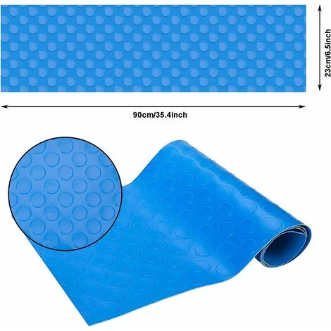 Lot De 2 Rouleaux De Tapis D'escalier Antidérapants Pour Piscine - Taille - 23 X 90 Cm LO-Ron 4 Lot De 2 Rouleaux De Tapis D'escalier Antidérapants Pour Piscine - Taille - 23 X 90 Cm LO-Ron – Image 2
