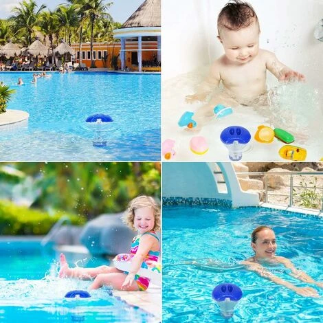 RHAFAYRE Diffuseur Flottant Piscine, 2 Pack Diffuseur De Chlore Flottant Avec Thermométre De Débit Ajustables & Bouchon De Verrouillage Pour Tous Les & Piscines, Spas, Aquariums & Lesétangs Du Poisson 7 RHAFAYRE Diffuseur Flottant Piscine, 2 Pack Diffuseur De Chlore Flottant Avec Thermométre De Débit Ajustables & Bouchon De Verrouillage Pour Tous Les & Piscines, Spas, Aquariums & Lesétangs Du Poisson – Image 5