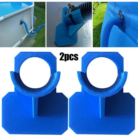 Support De Tuyau D'eau De Piscine Au Sol, 2 Pièces, Nouveaux Accessoires 4 Support De Tuyau D'eau De Piscine Au Sol, 2 Pièces, Nouveaux Accessoires – Image 2