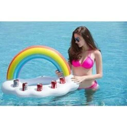 Bar De Piscine Gonflable Nuage Arc-en-Ciel Bar Flottant Boisson Salade Fruits Pour Piscine Ou Spa Flotteur Fête Accessoires été 9 Bar De Piscine Gonflable Nuage Arc-en-Ciel Bar Flottant Boisson Salade Fruits Pour Piscine Ou Spa Flotteur Fête Accessoires été -Trait Piscine Soldes Magasin 61364343 3