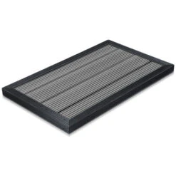 Randaco Elément De Sol En WPC Douches De Jardin Antidérapant Douche De Camping Jardin SPA Douche Extérieure Plaque De Sol