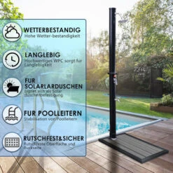 Randaco Elément De Sol En WPC Douches De Jardin Antidérapant Douche De Camping Jardin SPA Douche Extérieure Plaque De Sol 10 Randaco Elément De Sol En WPC Douches De Jardin Antidérapant Douche De Camping Jardin SPA Douche Extérieure Plaque De Sol -Trait Piscine Soldes Magasin 63763292 4