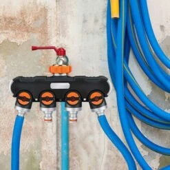 Distributeur 4 Voies, Distributeur D'eau 3/4 Avec Robinet D'arrêt Adaptateur Robinet, Débit D'eau Réglable Et Verrouillable, Distributeur De Tuyau Multi-raccordement Pour Jardin 11 Distributeur 4 Voies, Distributeur D'eau 3/4 Avec Robinet D'arrêt Adaptateur Robinet, Débit D'eau Réglable Et Verrouillable, Distributeur De Tuyau Multi-raccordement Pour Jardin -Trait Piscine Soldes Magasin 66965131 5