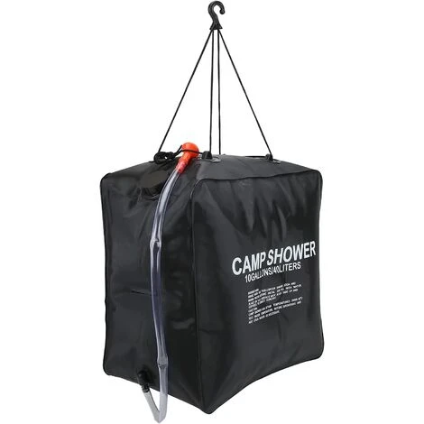 Sac De Douche Solaire, 40L Sac De Douche Solaire Sac D'eau Baignade Chauffée à L'énergie Douche De Camping Extérieure Chauffée à L'énergie Solaire 5 Sac De Douche Solaire, 40L Sac De Douche Solaire Sac D'eau Baignade Chauffée à L'énergie Douche De Camping Extérieure Chauffée à L'énergie Solaire – Image 3