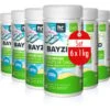6 X 1 Kg Bayzid Galets De Chlore Lent (200g)