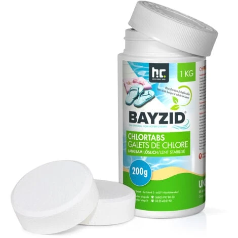 6 X 1 Kg Bayzid Galets De Chlore Lent (200g) 4 6 X 1 Kg Bayzid Galets De Chlore Lent (200g) â Image 2