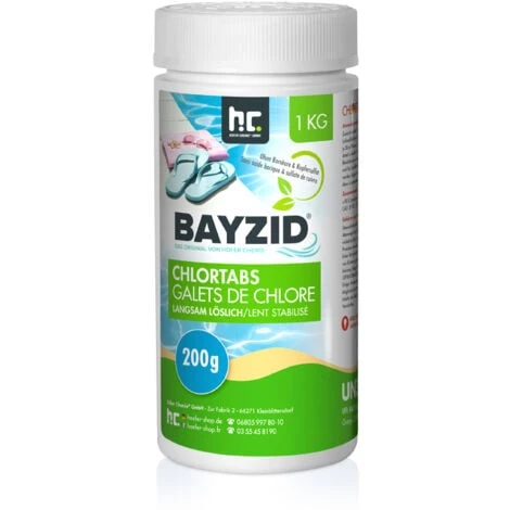 6 X 1 Kg Bayzid Galets De Chlore Lent (200g) 5 6 X 1 Kg Bayzid Galets De Chlore Lent (200g) â Image 3