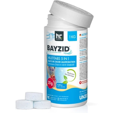 6 X 1 Kg Bayzid Pastilles De Chlore Multifonction 20g 5 En 1 4 6 X 1 Kg Bayzid Pastilles De Chlore Multifonction 20g 5 En 1 â Image 2