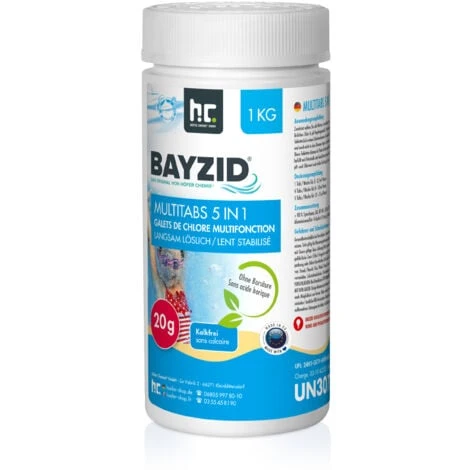6 X 1 Kg Bayzid Pastilles De Chlore Multifonction 20g 5 En 1 5 6 X 1 Kg Bayzid Pastilles De Chlore Multifonction 20g 5 En 1 â Image 3