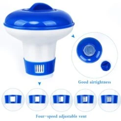 Ensoleillé 2 Pièces Dosage Flotteur Chlore Dosage Flotteur Piscine Distributeur Flotteur Chimique Automatique 9 Ensoleillé 2 Pièces Dosage Flotteur Chlore Dosage Flotteur Piscine Distributeur Flotteur Chimique Automatique -Trait Piscine Soldes Magasin 69966853 3